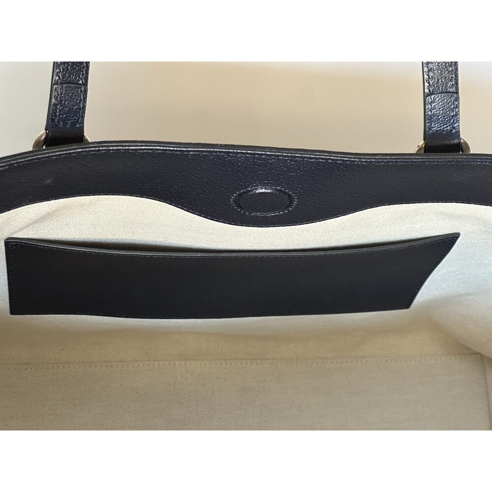 Gucci GG Supreme Web Canvas/Leather Medium Tote Bag Italy 631685 NWOT - Picture 14 of 16